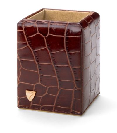 ASPINAL OF LONDON Croc Pen Pot