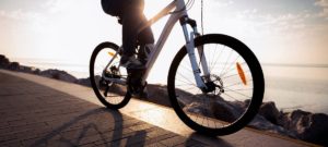 Bike On Sunny Coastal Path