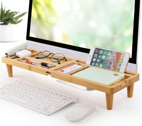 Bamboo Desk Organiser Tray
