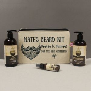 Gentleman's Personalised Beard Grooming Kit