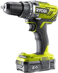 Ryobi R18DD3-120S One Plus Cordless Drill Driver Starter Kit