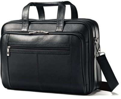 Samsonite Leather Checkpoint Friendly Brief