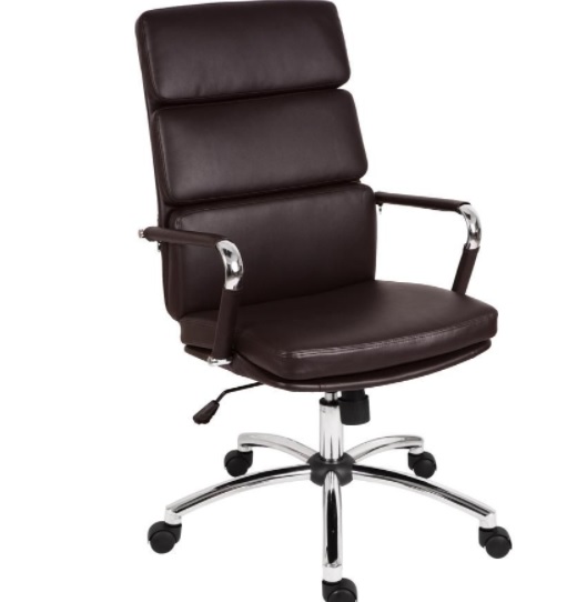 TEKNIK Deco 1097BN Faux-Leather Tilting Executive Chair