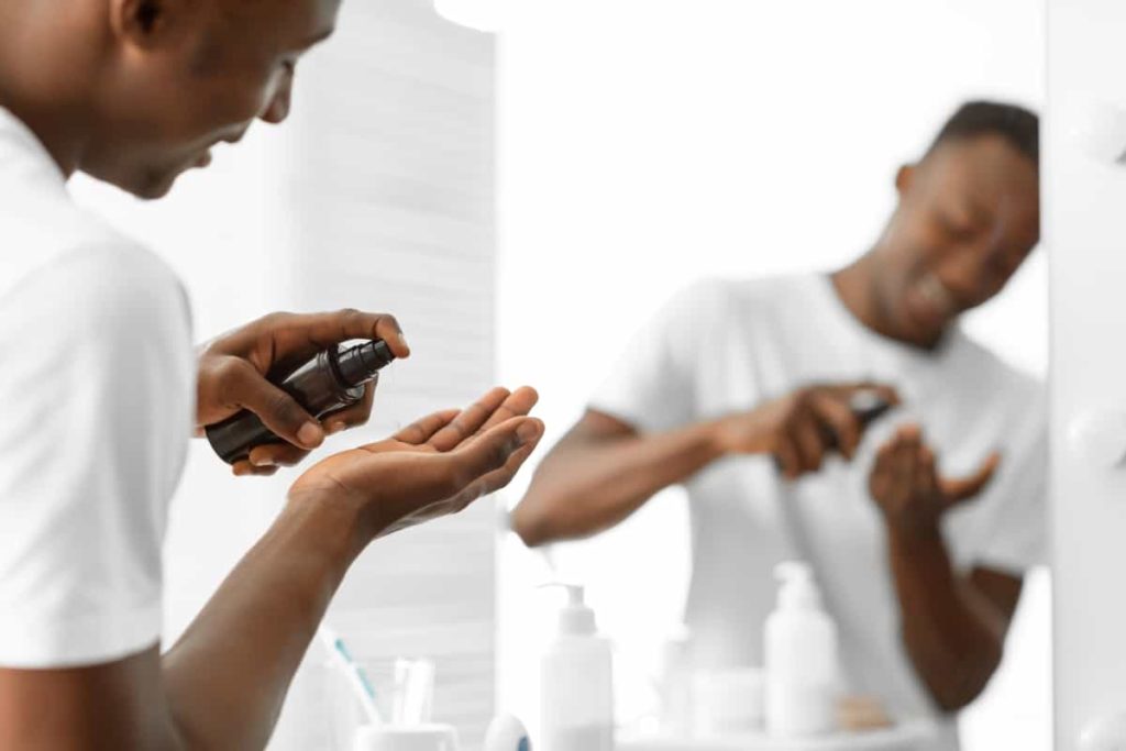 how to use mens fragrance